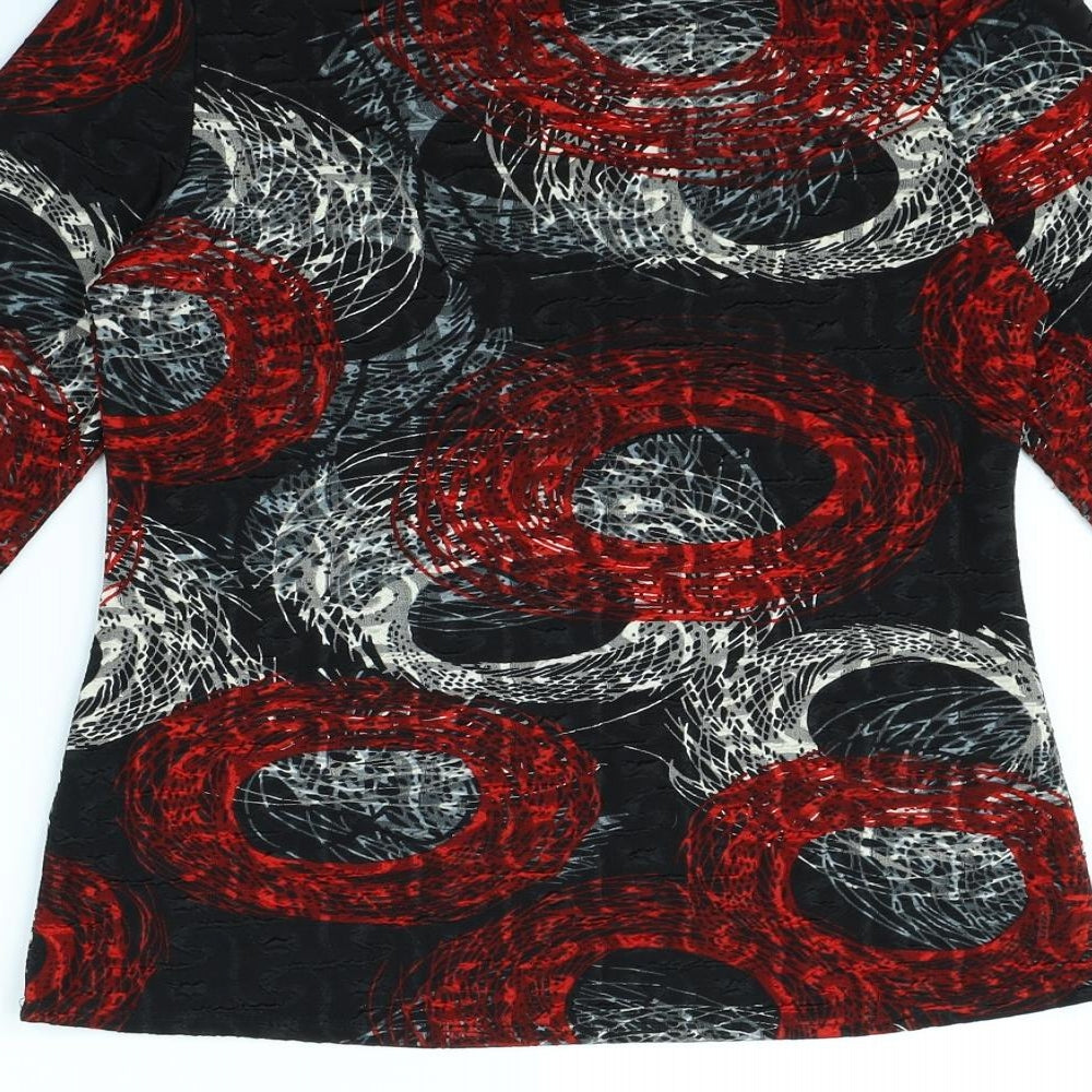 Saloos Womens Black Pullover Jumper Size 12