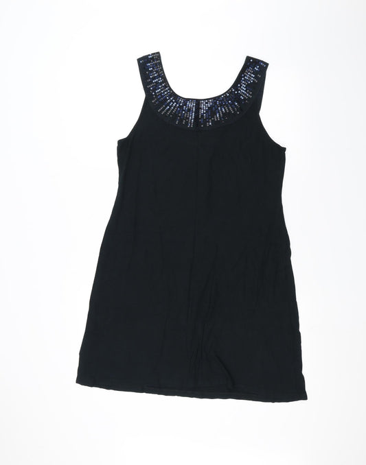 Womens UK Size L espirit Black Basic Tank
