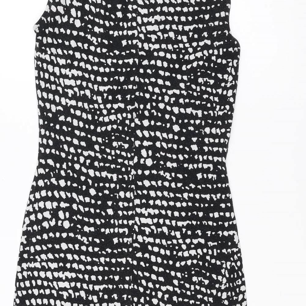 Oasis Womens Black Pencil Dress Size S