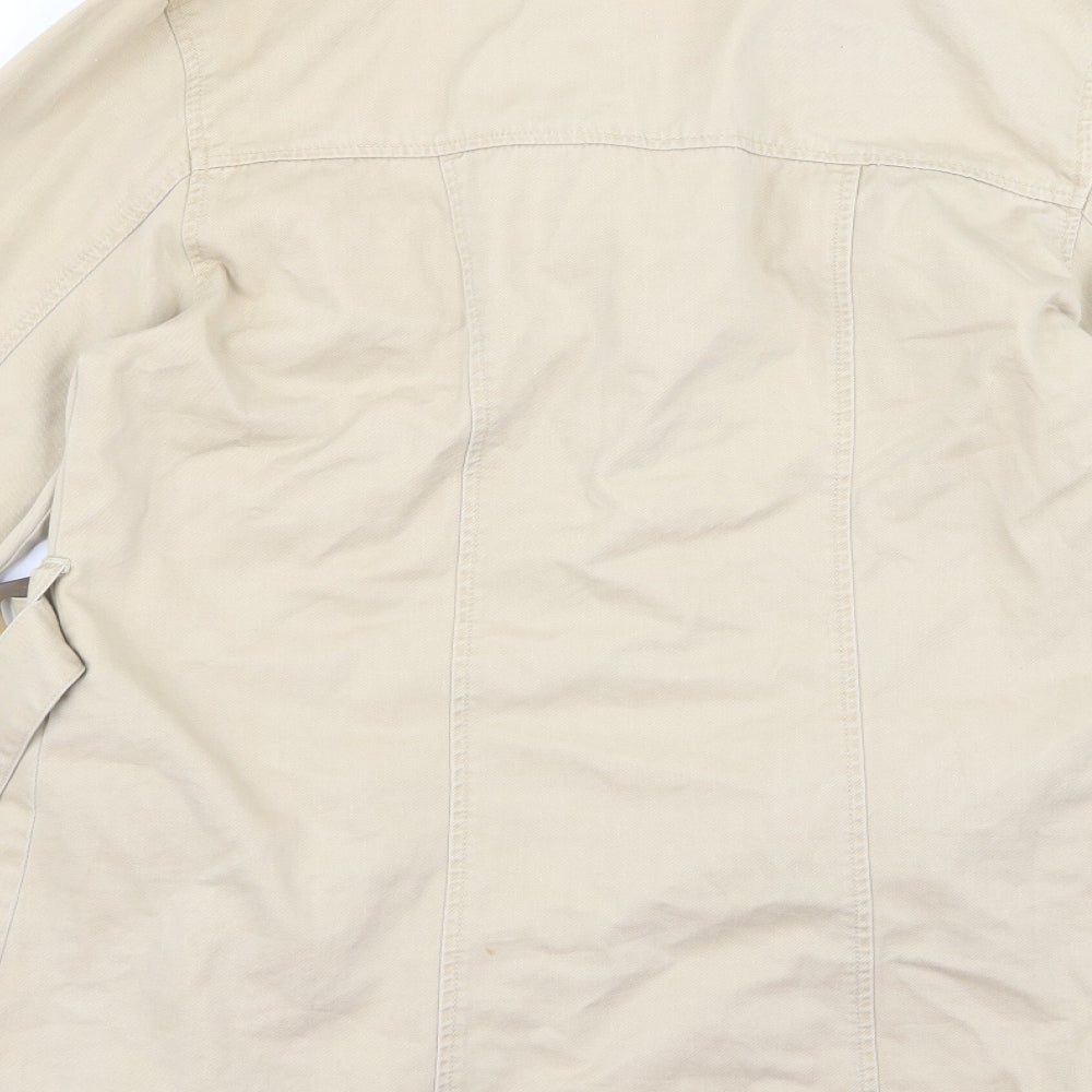 New Look Womens Beige Trench Coat Coat Size M
