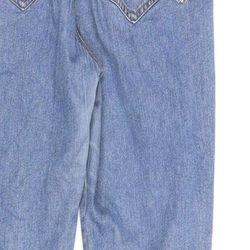 Womens UK Size 30 in Preworn Regular Fit Straight Blue Jeans