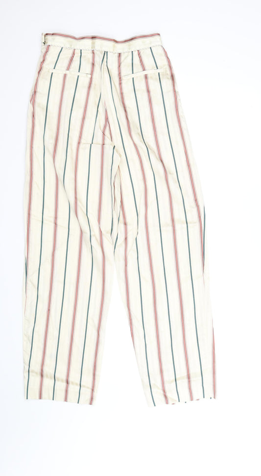 Womens UK Size 8 H&M Regular Fit Multicoloured Trousers