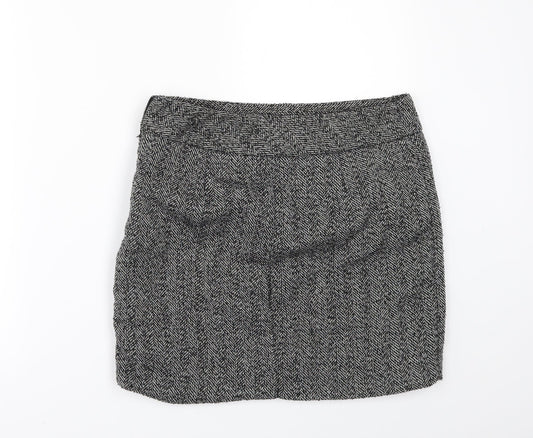 NEXT Womens Grey   Mini Skirt Size 8