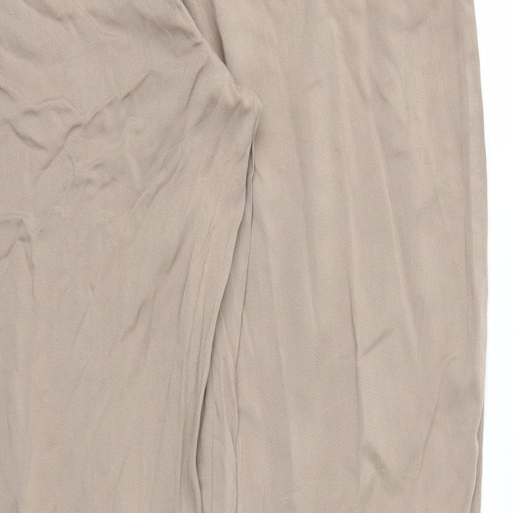 LC Waikiki Womens Beige Trousers Size 16 L30 in - Stretch waistband