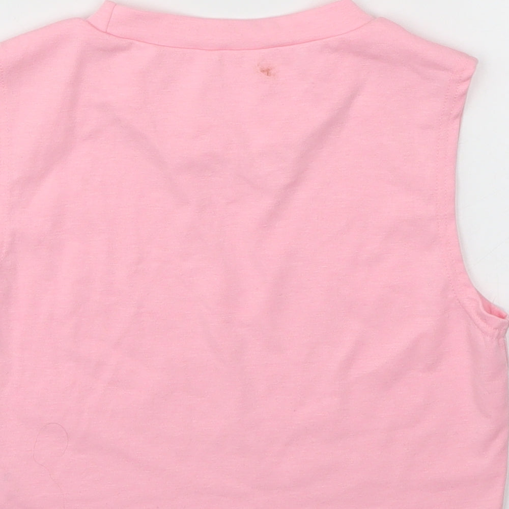Shein Womens Pink Basic T-Shirt Size S