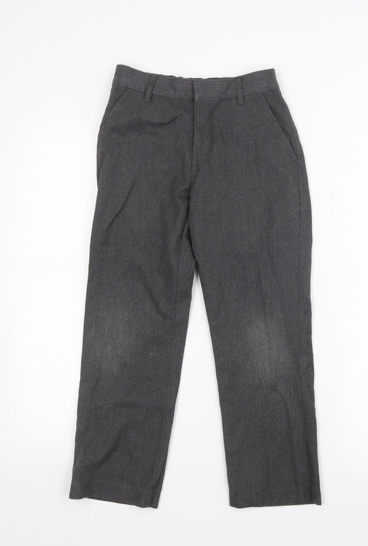 Matalan Boys Grey Capri Trousers Size 8 Years