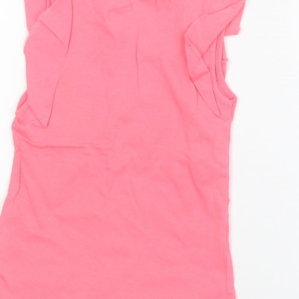 Pep&Co Girls Pink Basic T-Shirt Size 18-24 Months