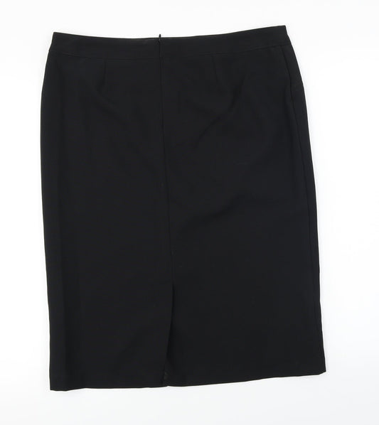 George  Womens Black   A-Line Skirt Size 34 in