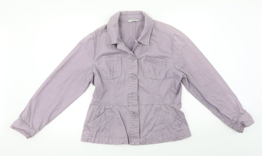 Womens UK Size 16 George Purple Jacket