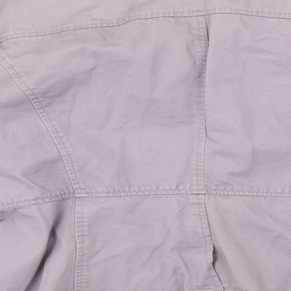 Brand and care label for George women’s purple jacket, size UK 16