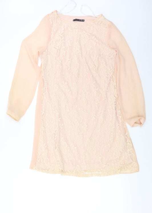 Womens UK Size 8 Atmosphere Pink Basic Blouse
