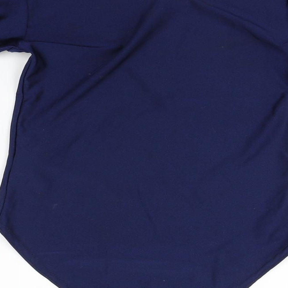 Preworn Girls Blue Playsuit One-Piece Size 9-10 Years