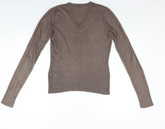 NEXT Womens Brown Pullover Jumper Size 8