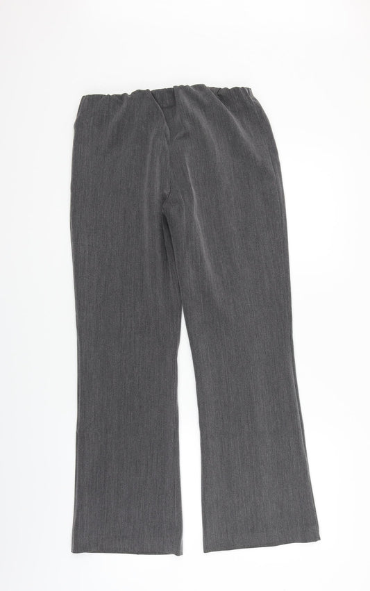Womens UK Size 10 ALEXARA Regular Fit Grey Trousers