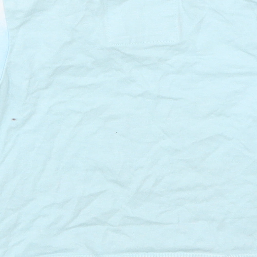 TU Baby Blue Basic T-Shirt Size 0-3 Months - Pineapples on the Beach