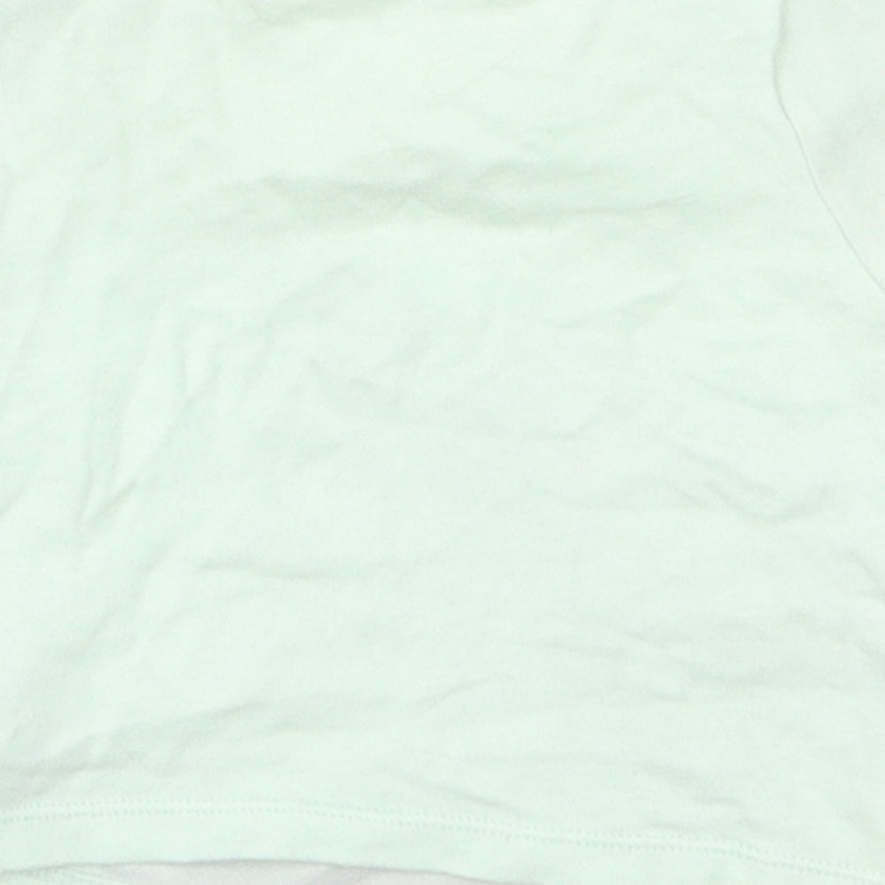 Nutmeg Girls Green Basic T-Shirt Size 3-6 Months - Sleepy Snuggles Bunny