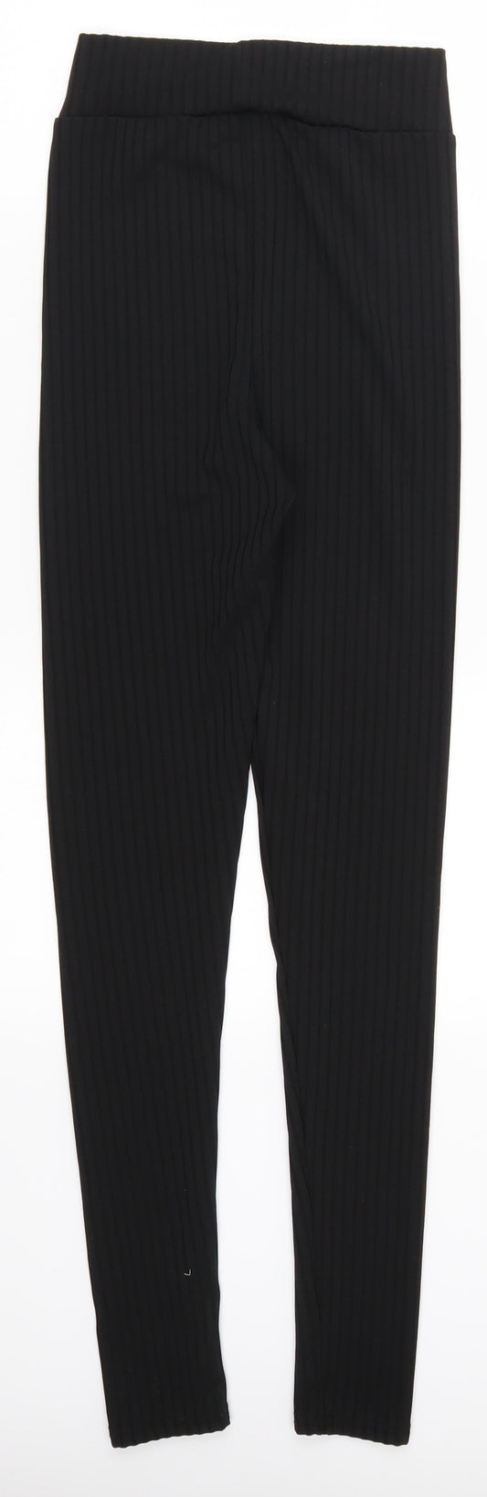 Womens UK Size 23 in PRETTYLITTLETHING Carrot Black Leggings