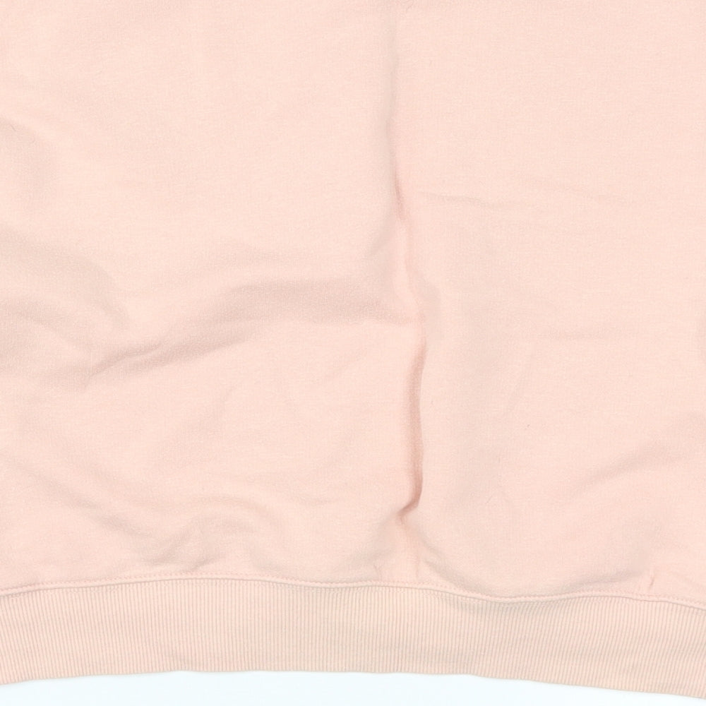 H&M Womens Pink Pullover Sweatshirt Size S - Angel Youth