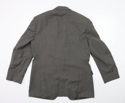 Mens UK Size 42 Marks and Spencer Regular Grey Suit Jacket