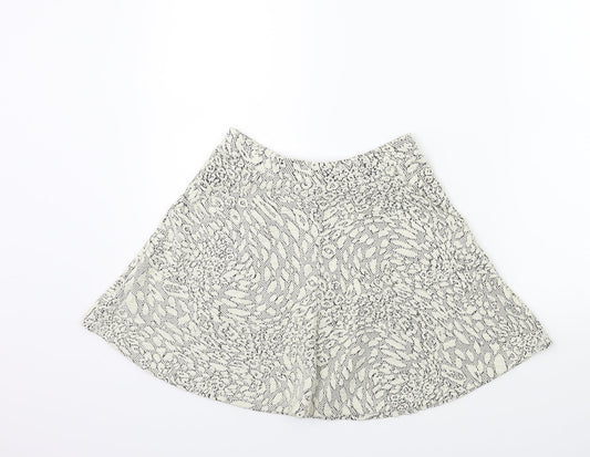 Womens UK Size 8 Topshop Flare Skirt