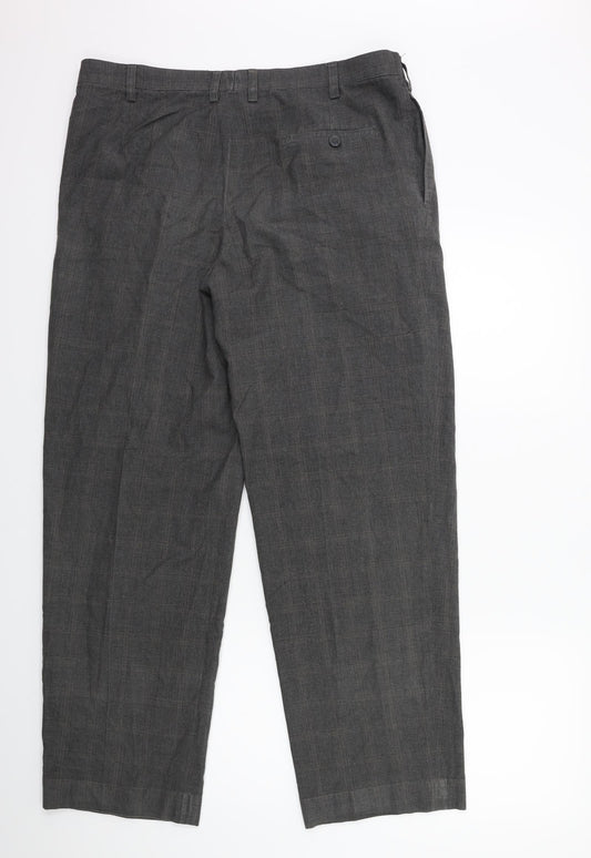 Preworn Mens Green Trousers Size 34 in L29 in