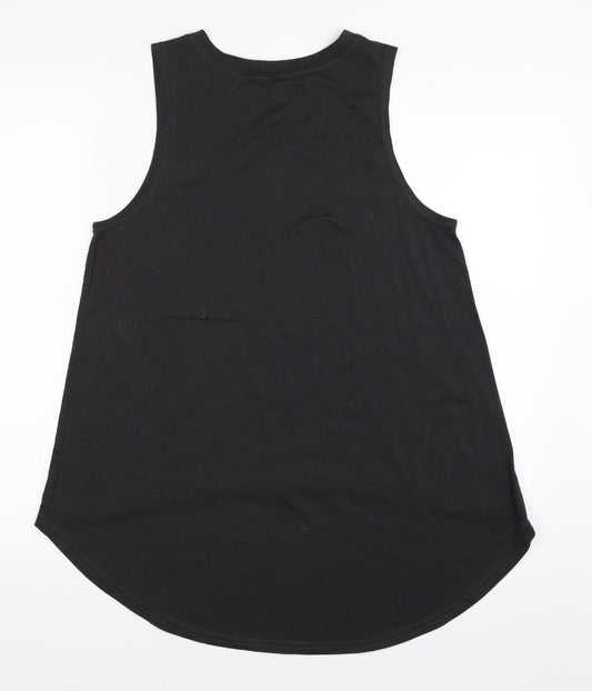 Womens UK Size XL Preworn Grey Basic Tank