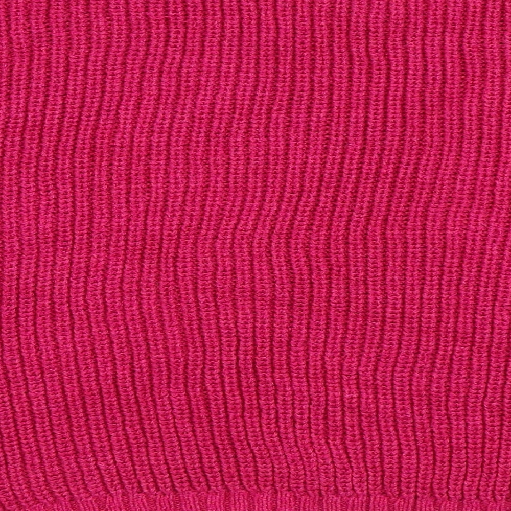 Zara Womens Pink Pullover Jumper Size M