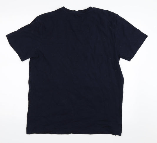Topman Mens Blue T-Shirt Size L