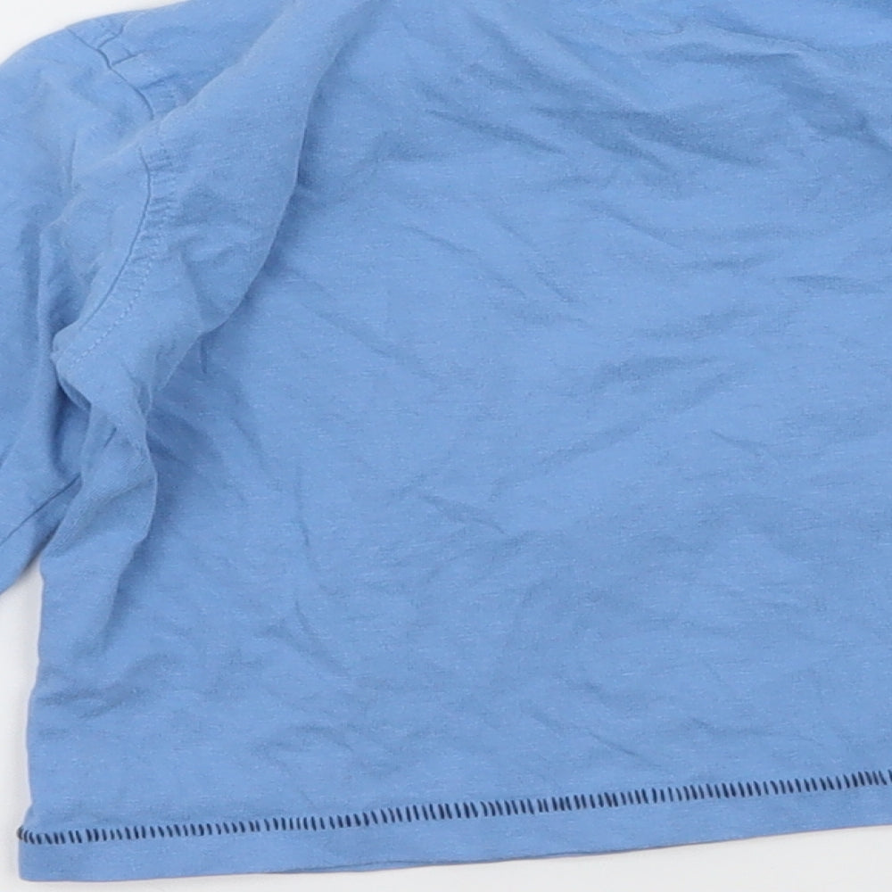George Boys Blue Jersey Basic T-Shirt Size 12-18 Months - Little Monster