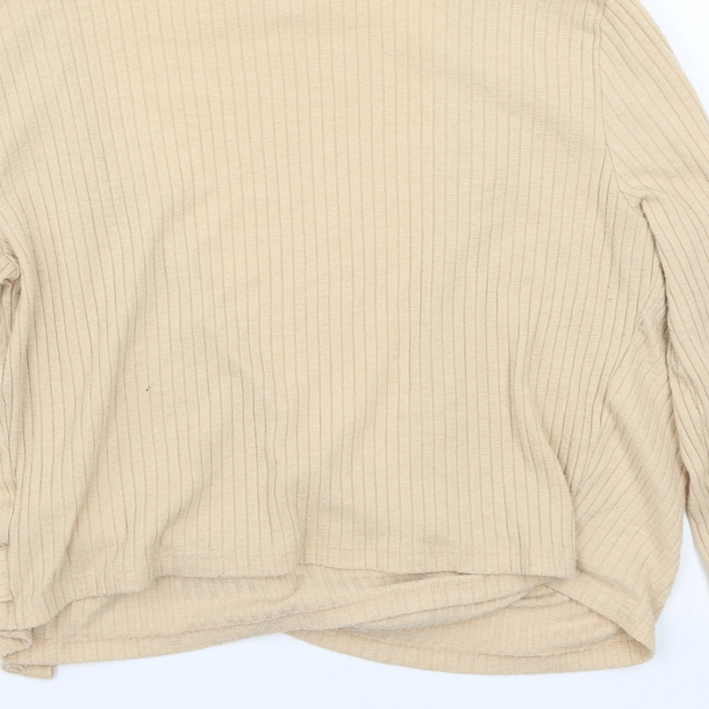 Primark Womens Beige Cardigan Jumper Size M
