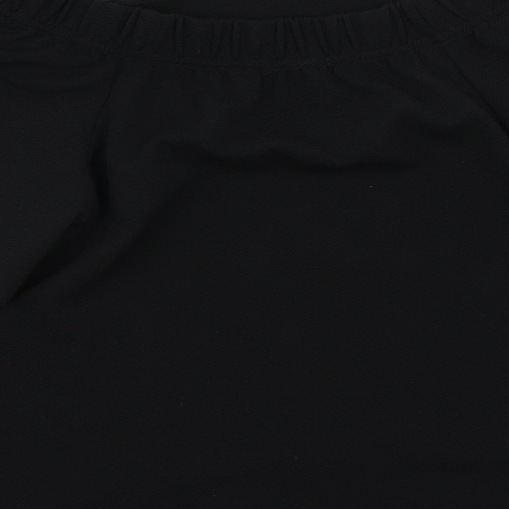 Pretty little thing Womens Black Basic T-Shirt Size S