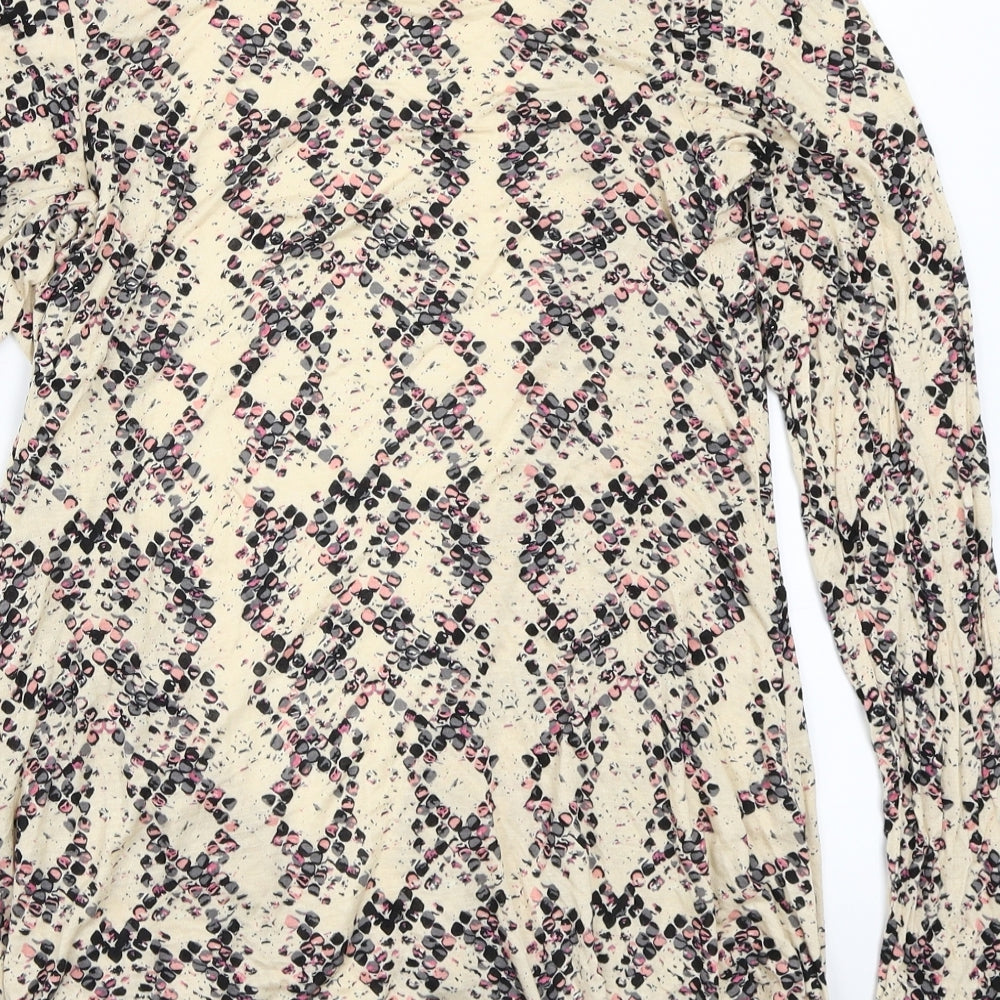 Studio Womens Blue Floral Cardigan Jumper Size 14