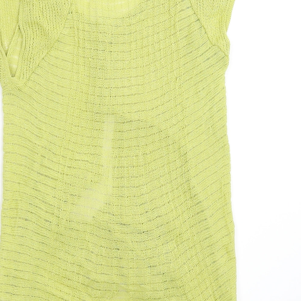 Marks and Spencer Womens Green Cardigan Jumper Size 10