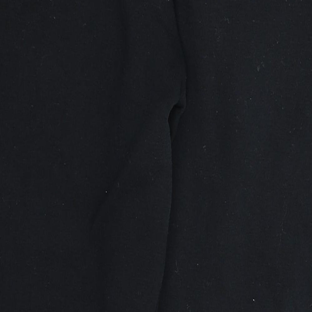 Brand and care label for Bonmarché women’s blue sweatpants, size M, 27-inch leg