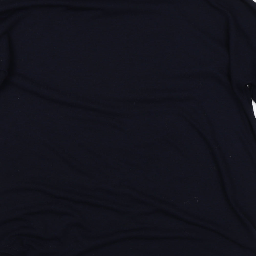 Papaya Womens Blue Jersey T-Shirt Size S