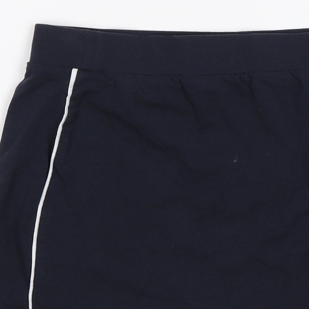 TU Girls Blue Straight & Pencil Skirt Size 9 Years - School