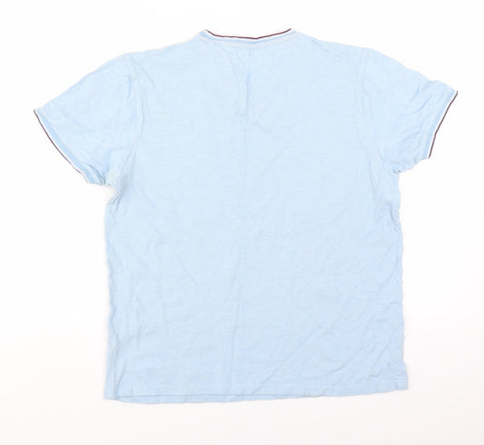 Mens UK Size M Easy Blue T-Shirt