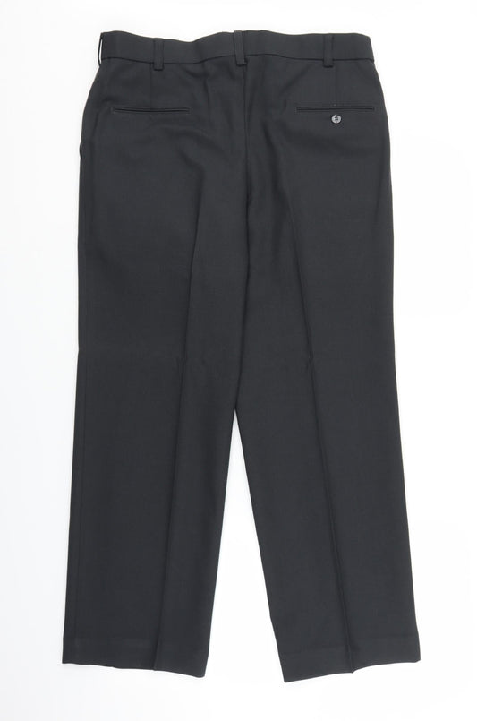 Preworn Mens Grey Trousers Size 34 in L28 in