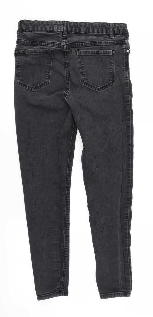 George Womens Black Denim Skinny Jeans Size 12 L25 in