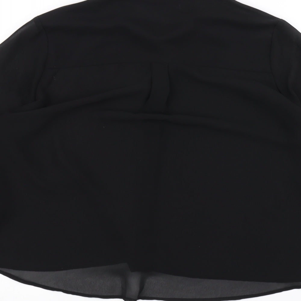 Be Beau Womens Black Cardigan Jumper Size 10