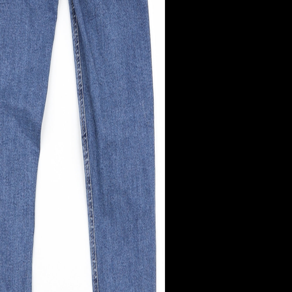 Topshop Womens Black Skinny Jeans Size 25 L28 in