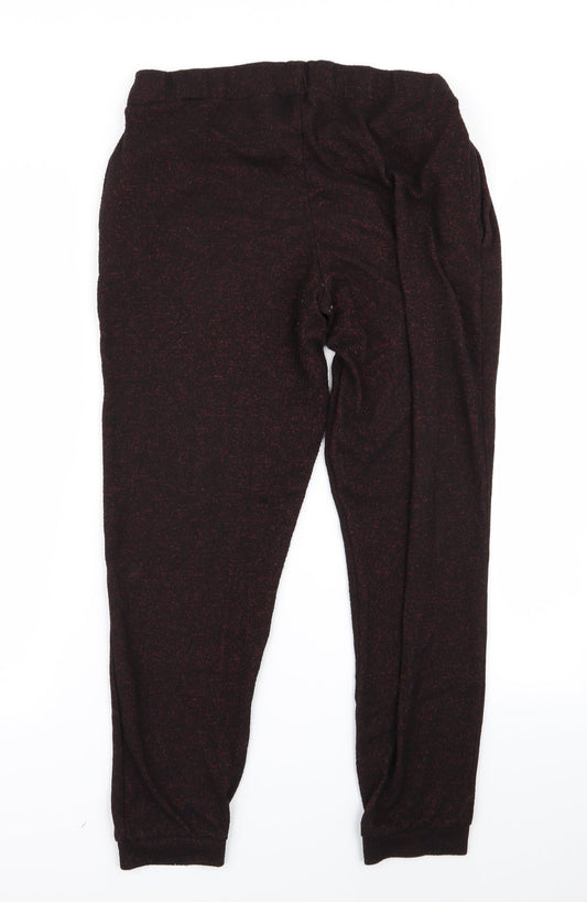 Peacocks Mens Brown Jogger Trousers Size 16 L23 in