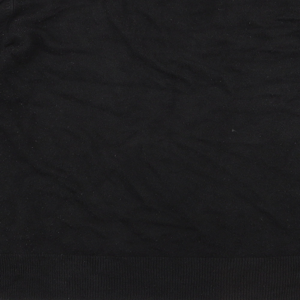 George Mens Black Pullover Jumper Size M