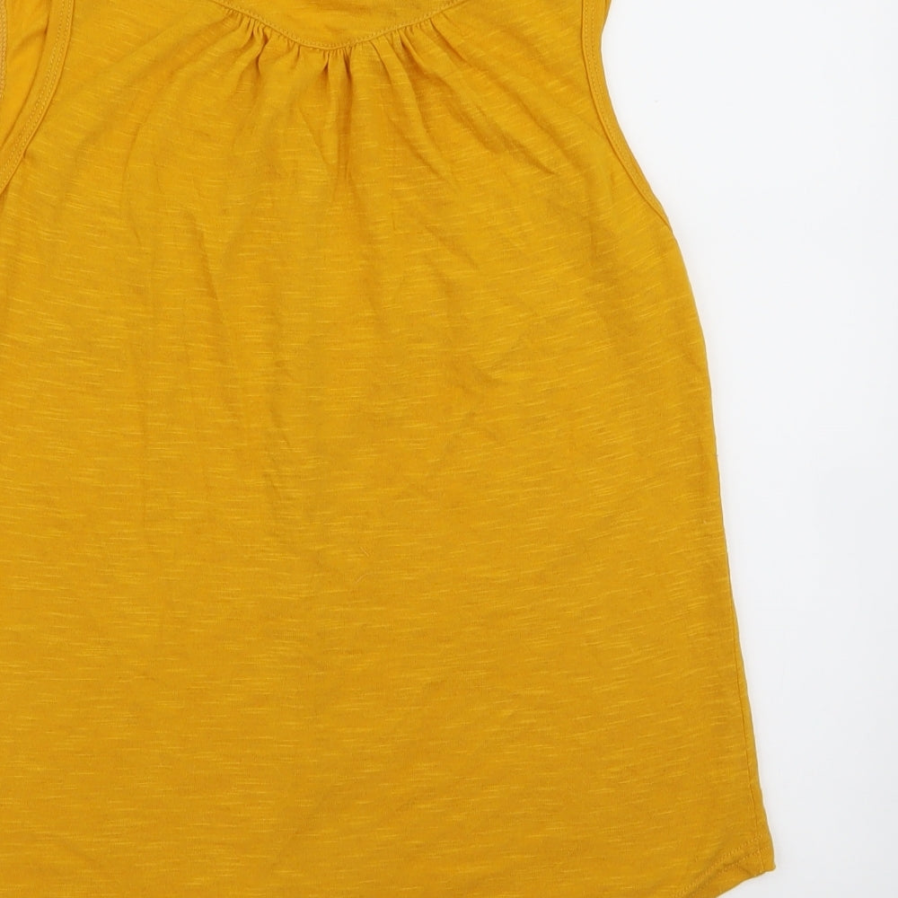 Primark Womens Orange Basic T-Shirt Size 10