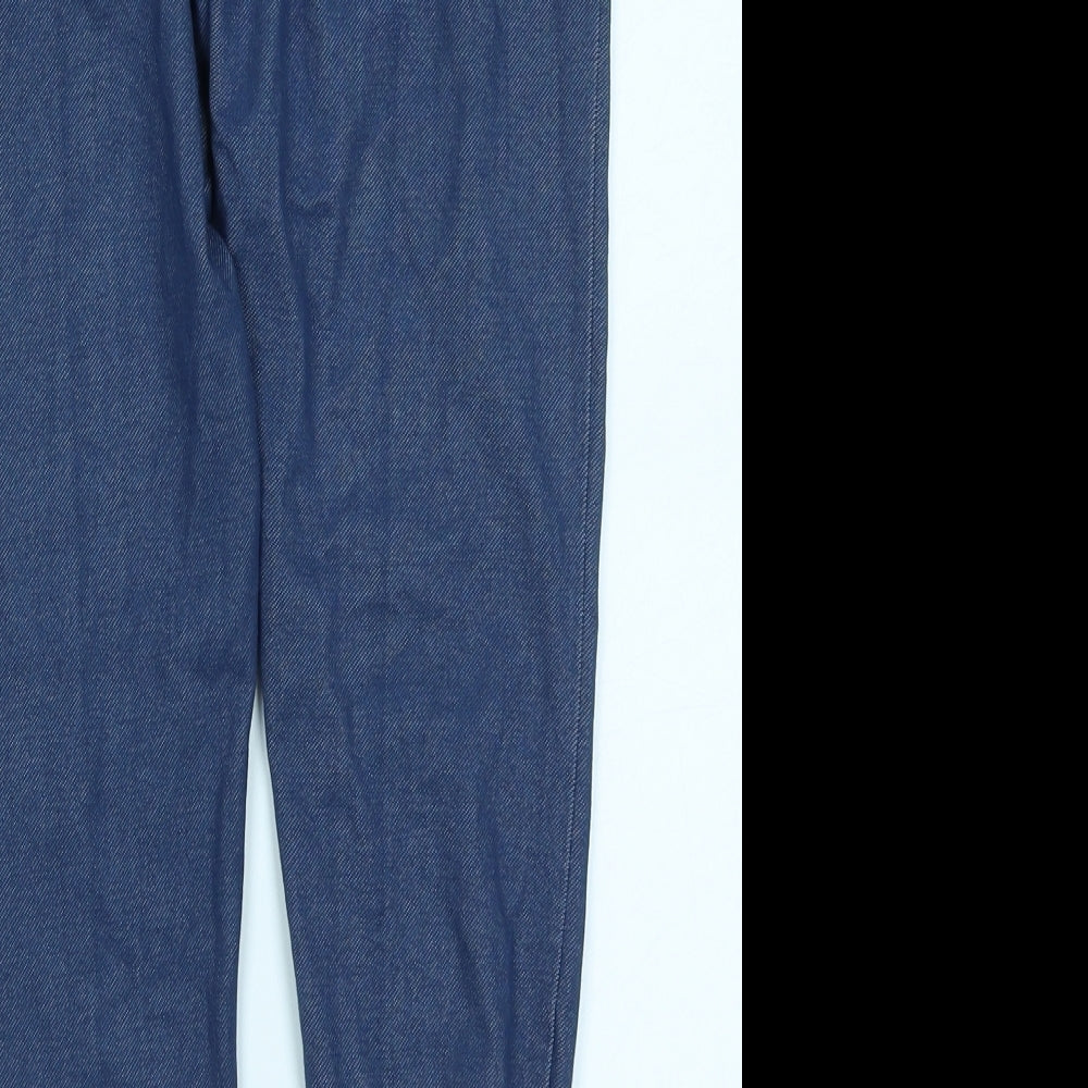 F&F Womens Blue Jegging Jeans Size 8 L28 in