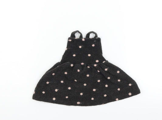 George Baby Grey Polka Dot Fit & Flare Size 3-6 Months