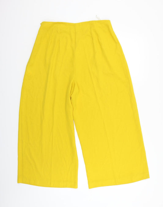 Primark Womens Yellow Trousers Size 14 L25 in