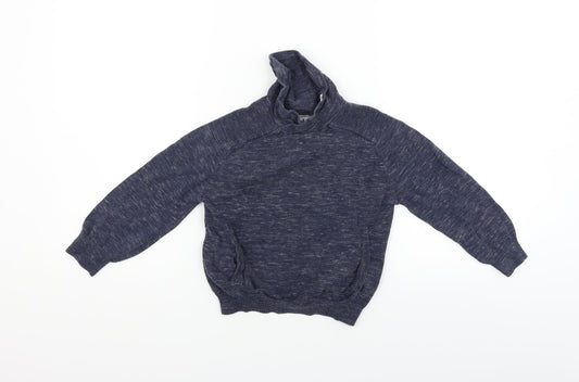 Primark Boys Blue Pullover Jumper Size 5-6 Years
