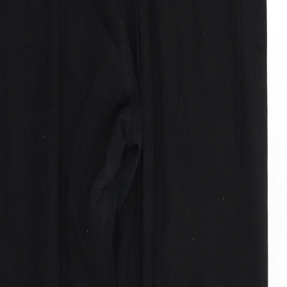 Primark Womens Black Trousers Size M L27 in