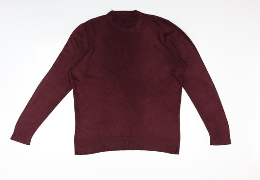 Primark Mens Pink   Pullover Jumper Size L